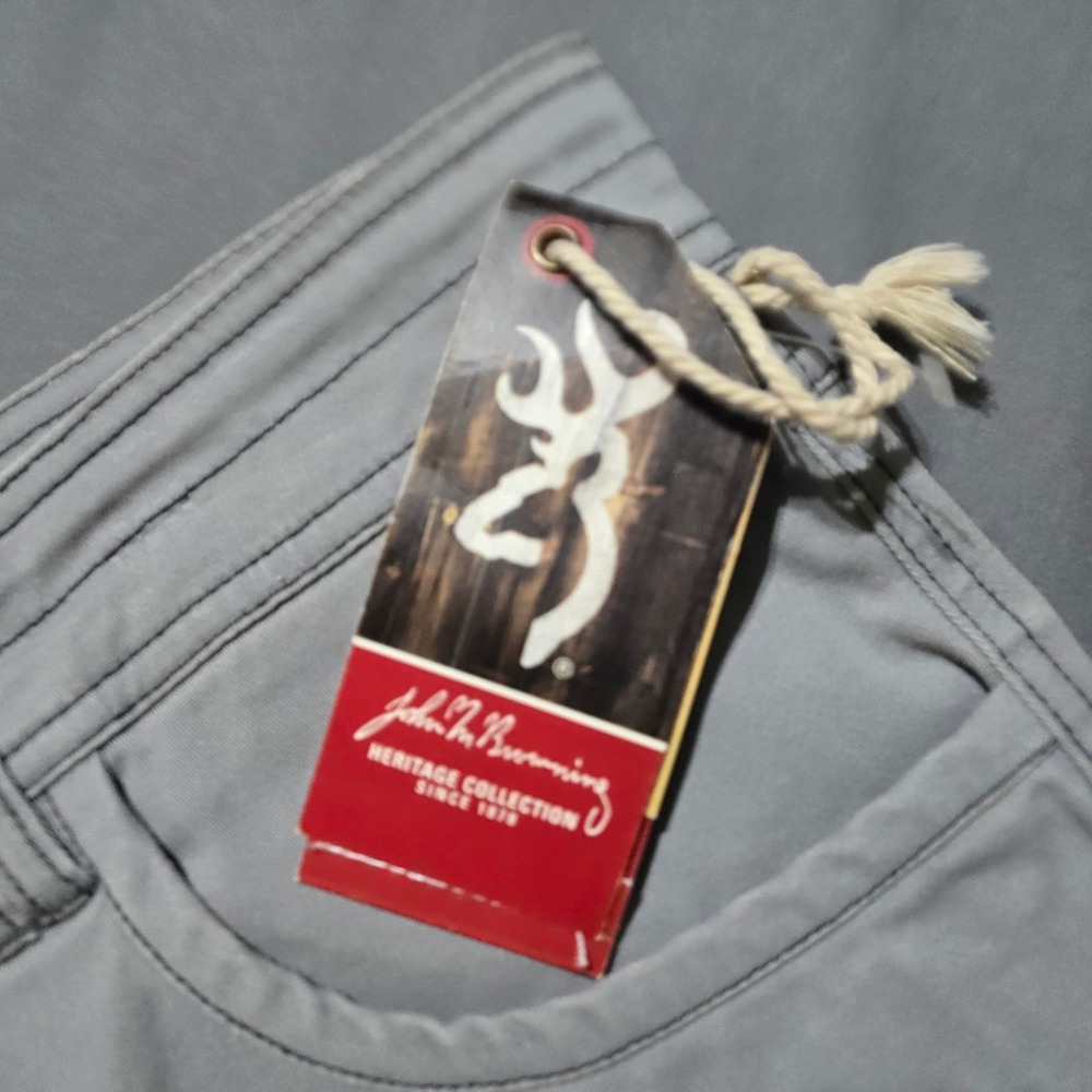 John M. Browning Heritage Collection Pants Men 38x30 Straight Outdoor Rugged - Picture 3 of 6